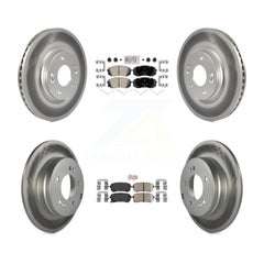 Transit Auto KGA-104792 Disc Brake Kit for 2015-2016 Hyundai Sonata - Front and Rear