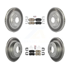 Transit Auto KGA-104796 Disc Brake Kit for 2016-2019 Kia Optima - Front and Rear