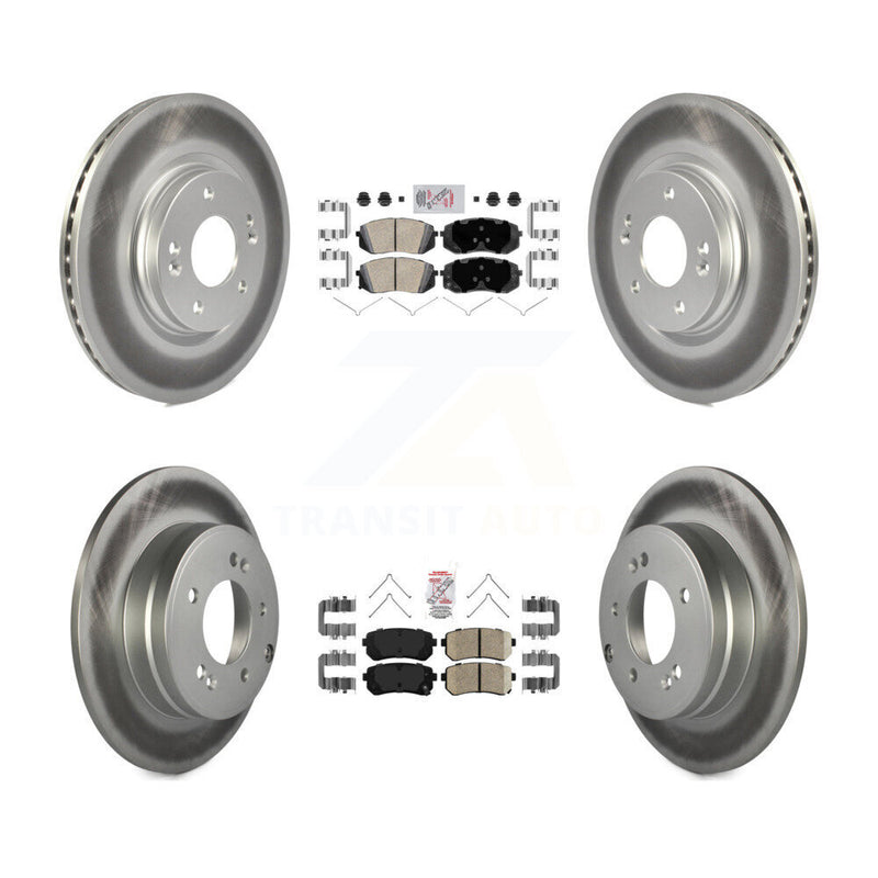 Transit Auto KGA-104797 Disc Brake Kit for 2016-2019 Kia Optima - Front and Rear