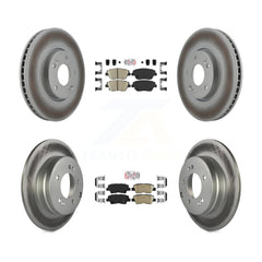 Transit Auto KGA-104804 Disc Brake Kit for 2016 Kia Optima - Front and Rear