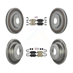 Transit Auto KGA-104805 Disc Brake Kit for 2016 Kia Optima - Front and Rear