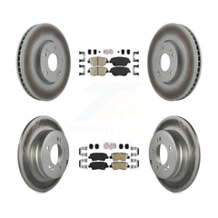 Transit Auto KGA-104806 Disc Brake Kit for 2016 Kia Optima - Front and Rear