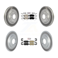 Transit Auto KGA-104815 Disc Brake Kit for 2019-2023 Hyundai Kona Electric, Kia Niro EV - Front and Rear