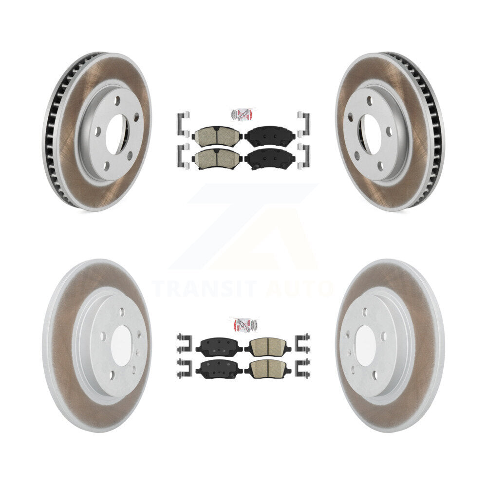 Transit Auto KGA-104821 Disc Brake Kit for 2005 Pontiac Montana - Front and Rear