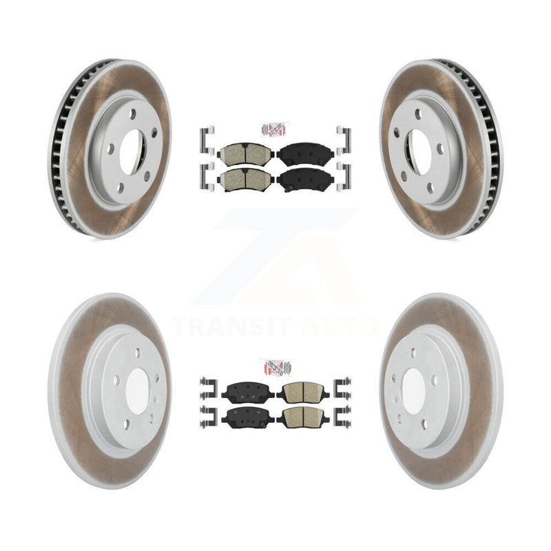 Transit Auto KGA-104821 Disc Brake Kit for 2005 Pontiac Montana - Front and Rear