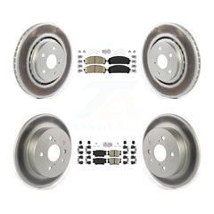 Transit Auto KGA-104824 Disc Brake Kit for 2022 Toyota Camry - Front and Rear