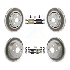 Transit Auto KGA-104825 Disc Brake Kit for 2022 Toyota Camry - Front and Rear