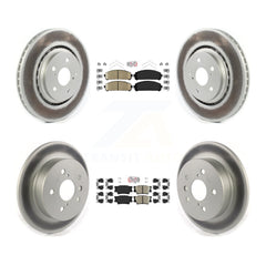 Transit Auto KGA-104826 Disc Brake Kit for 2022 Toyota Camry - Front and Rear