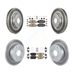 Transit Auto KGA-104827 Disc Brake Kit for 2010 Toyota Matrix - Front and Rear