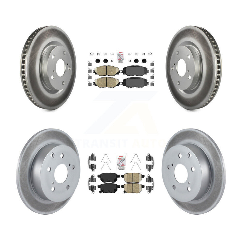 Transit Auto KGA-104827 Disc Brake Kit for 2010 Toyota Matrix - Front and Rear