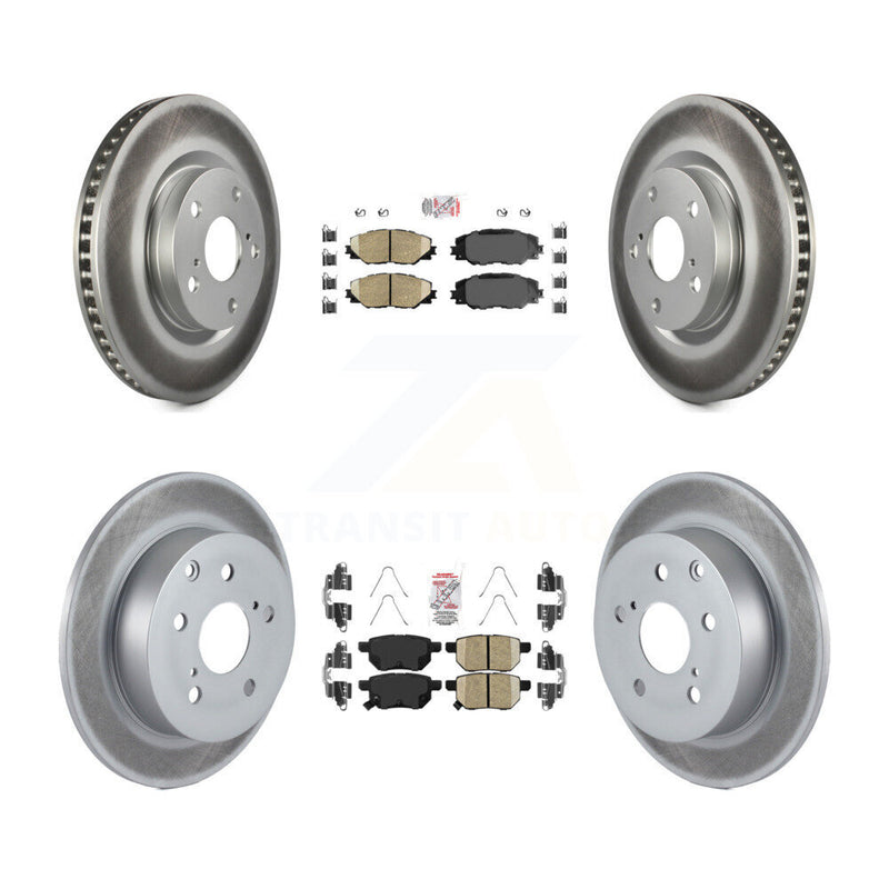 Transit Auto KGA-104828 Disc Brake Kit for 2010 Toyota Matrix - Front and Rear