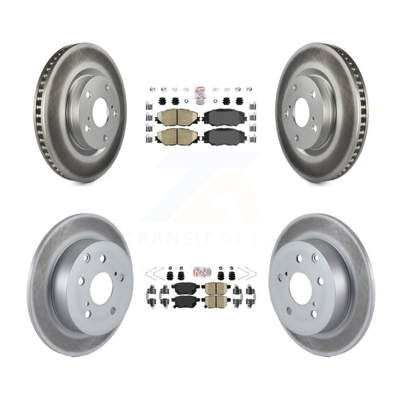 Transit Auto KGA-104829 Disc Brake Kit for 2010 Toyota Matrix - Front and Rear