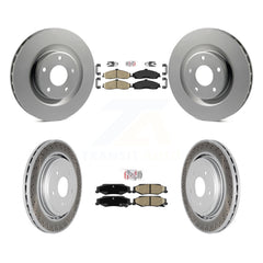 Transit Auto KGA-104831 Disc Brake Kit for 2006-2008 Cadillac XLR - Front and Rear