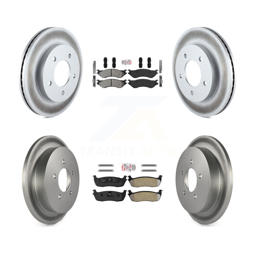 Transit Auto KGA-104832 Disc Brake Kit for 2004 Ford F-150 Heritage - Front and Rear