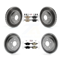 Transit Auto KGA-104836 Disc Brake Kit for 2012-2018 Ford Focus - Front and Rear
