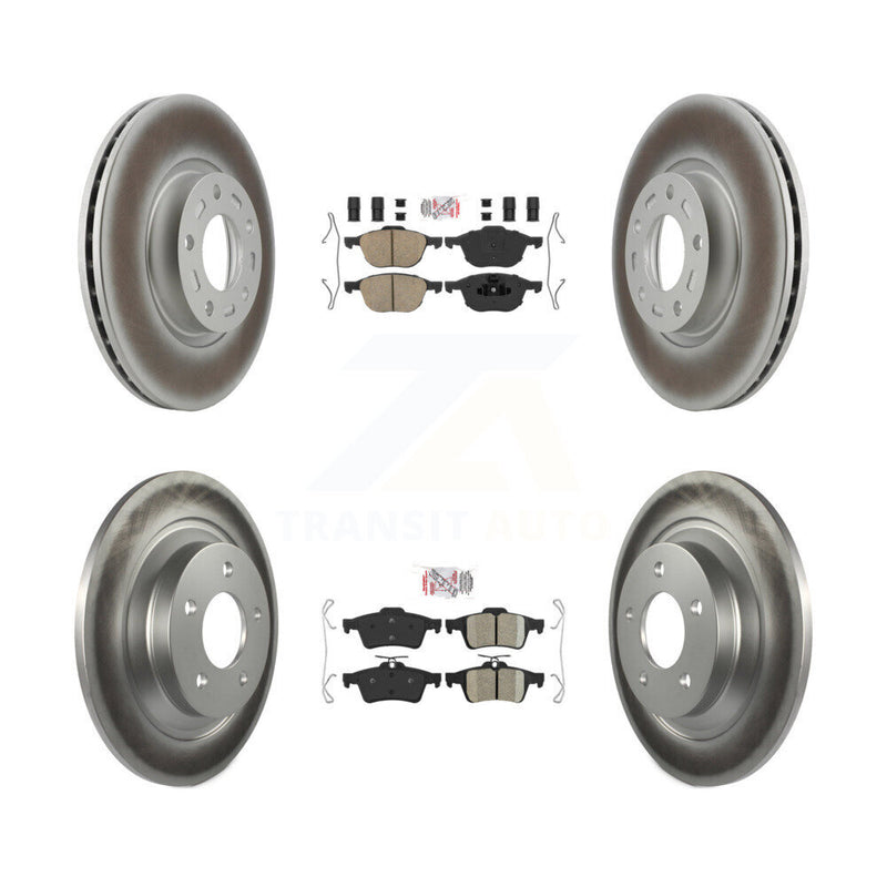 Transit Auto KGA-104838 Disc Brake Kit for 2006-2017 Mazda 5 - Front and Rear