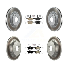 Transit Auto KGA-104842 Disc Brake Kit for 2004-2013 Volvo C30, Volvo C70 and More - Front and Rear