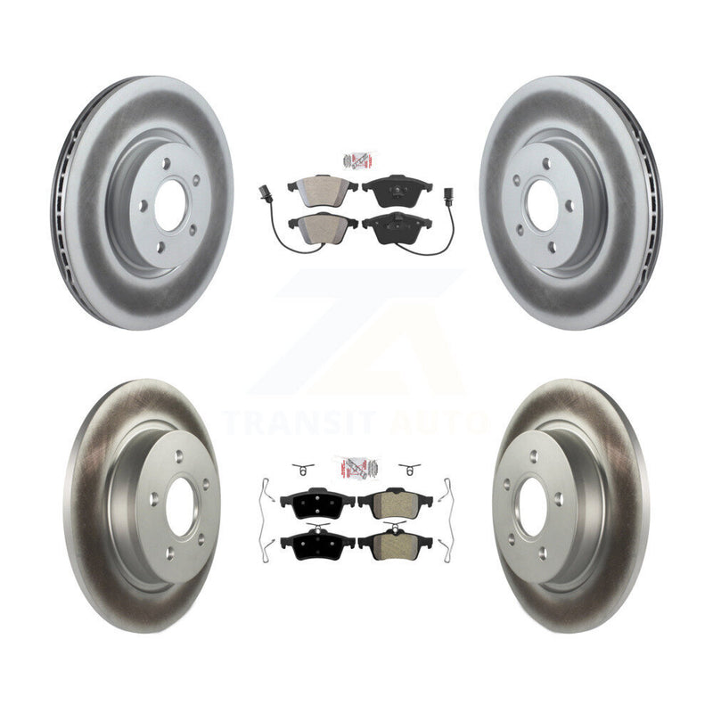 Transit Auto KGA-104845 Disc Brake Kit for 2005-2013 Volvo C70, Volvo S40, Volvo V50 - Front and Rear