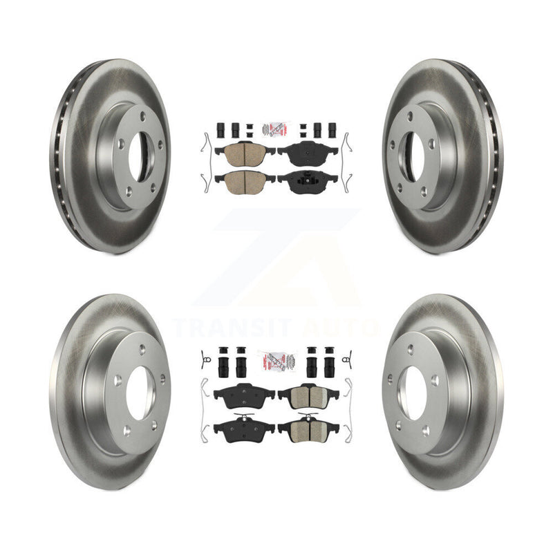 Transit Auto KGA-104846 Disc Brake Kit for 2006-2013 Mazda 3 Sport, Mazda 3 - Front and Rear