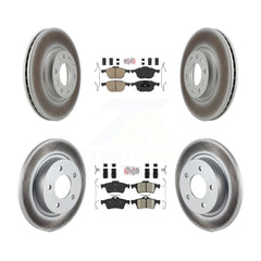 Transit Auto KGA-104847 Disc Brake Kit for 2004-2013 Mazda 3 Sport, Mazda 3 - Front and Rear