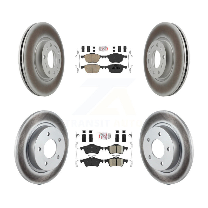 Transit Auto KGA-104847 Disc Brake Kit for 2004-2013 Mazda 3 Sport, Mazda 3 - Front and Rear