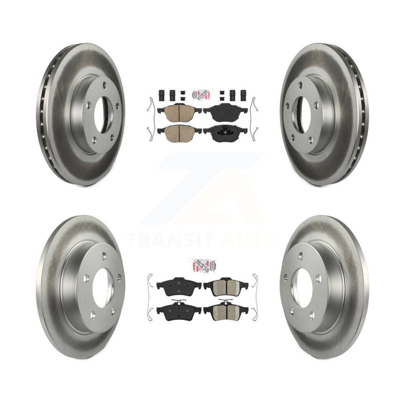 Transit Auto KGA-104848 Disc Brake Kit for 2006-2013 Mazda 3 Sport, Mazda 3 - Front and Rear