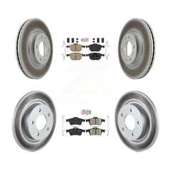 Transit Auto KGA-104849 Disc Brake Kit for 2004-2013 Mazda 3 Sport, Mazda 3 - Front and Rear