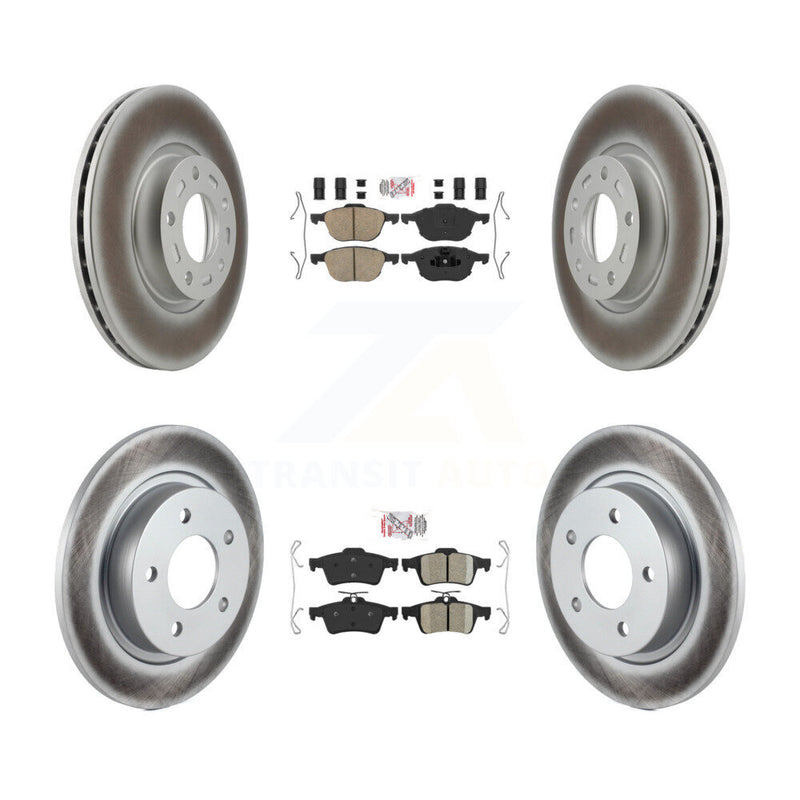 Transit Auto KGA-104849 Disc Brake Kit for 2004-2013 Mazda 3 Sport, Mazda 3 - Front and Rear
