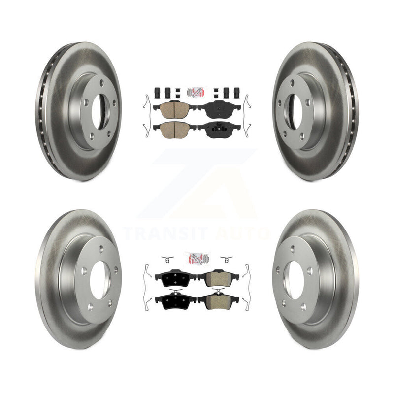 Transit Auto KGA-104850 Disc Brake Kit for 2006-2013 Mazda 3 Sport, Mazda 3 - Front and Rear