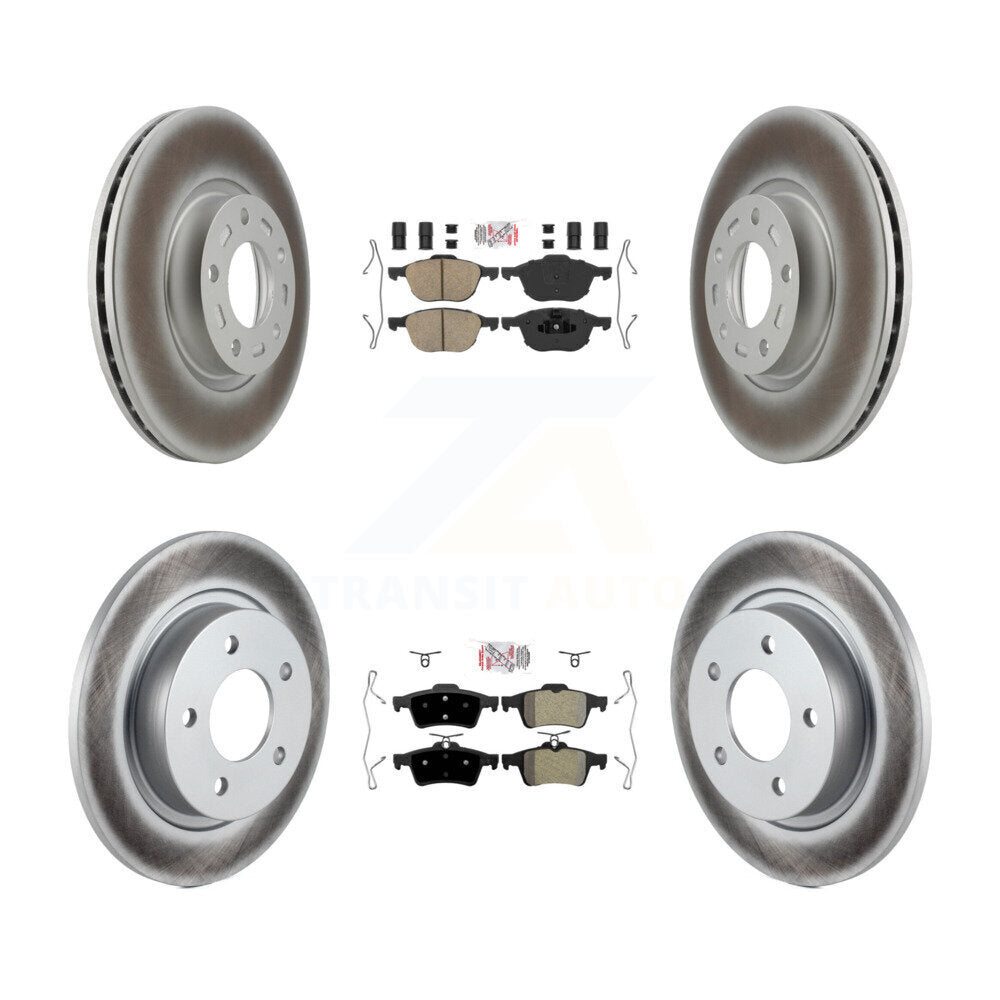 Transit Auto KGA-104851 Disc Brake Kit for 2004-2013 Mazda 3 Sport, Mazda 3 - Front and Rear