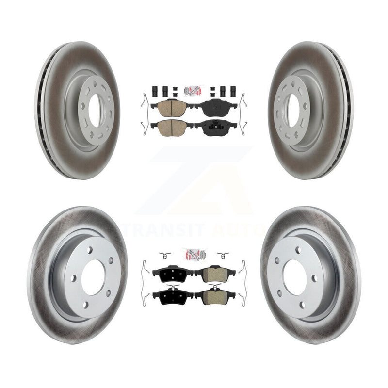 Transit Auto KGA-104851 Disc Brake Kit for 2004-2013 Mazda 3 Sport, Mazda 3 - Front and Rear