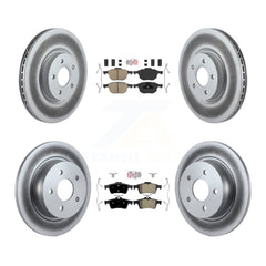 Transit Auto KGA-104857 Disc Brake Kit for 2014 Ford Transit Connect - Front and Rear