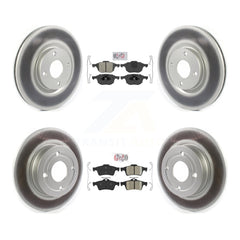 Transit Auto KGA-104861 Disc Brake Kit for 2018-2021 Ford EcoSport - Front and Rear