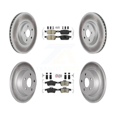 Transit Auto KGA-104868 Disc Brake Kit for 2018-2023 Ford Transit Connect - Front and Rear