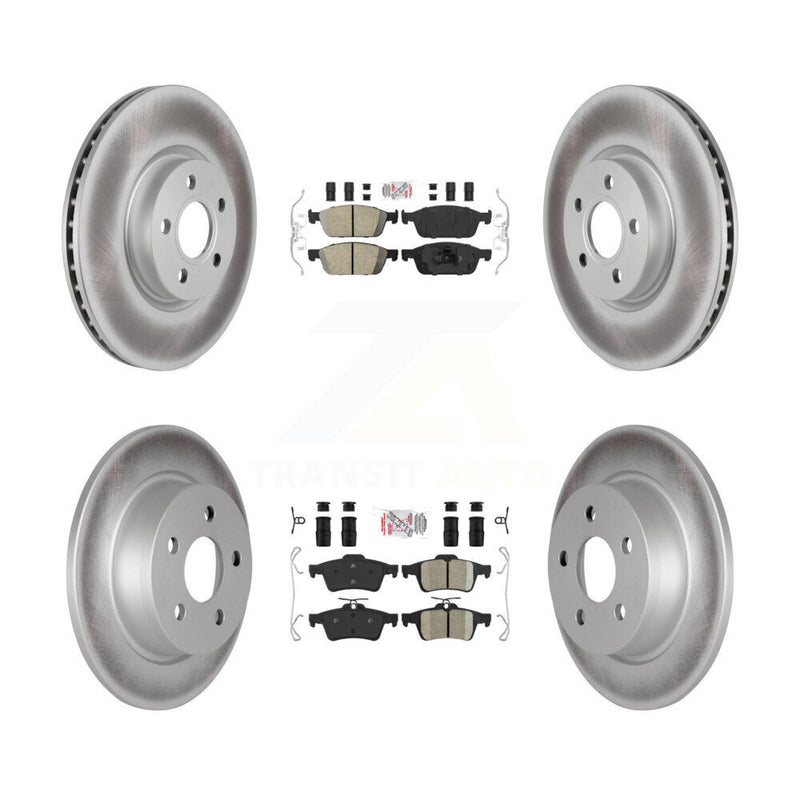 Transit Auto KGA-104868 Disc Brake Kit for 2018-2023 Ford Transit Connect - Front and Rear
