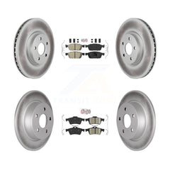 Transit Auto KGA-104869 Disc Brake Kit for 2018-2023 Ford Transit Connect - Front and Rear