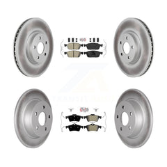 Transit Auto KGA-104870 Disc Brake Kit for 2018-2023 Ford Transit Connect - Front and Rear