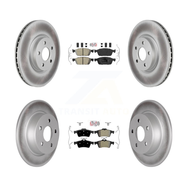 Transit Auto KGA-104870 Disc Brake Kit for 2018-2023 Ford Transit Connect - Front and Rear