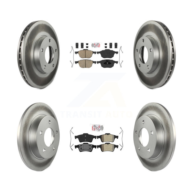 Transit Auto KGA-104871 Disc Brake Kit for 2004-2005 Mazda 3 - Front and Rear