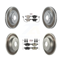 Transit Auto KGA-104872 Disc Brake Kit for 2004 Volvo S40 - Front and Rear