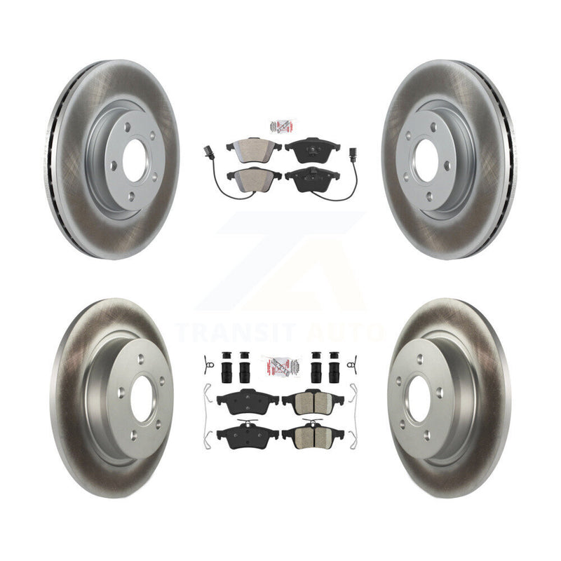 Transit Auto KGA-104872 Disc Brake Kit for 2004 Volvo S40 - Front and Rear
