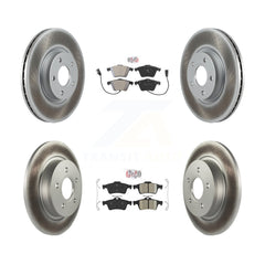 Transit Auto KGA-104873 Disc Brake Kit for 2004 Volvo S40 - Front and Rear