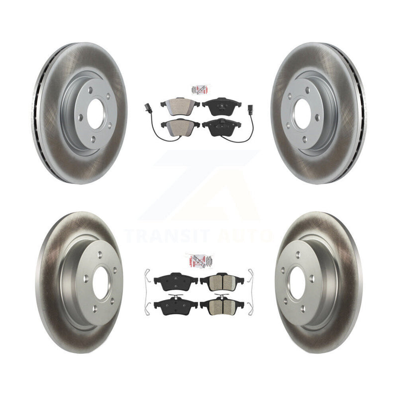 Transit Auto KGA-104873 Disc Brake Kit for 2004 Volvo S40 - Front and Rear