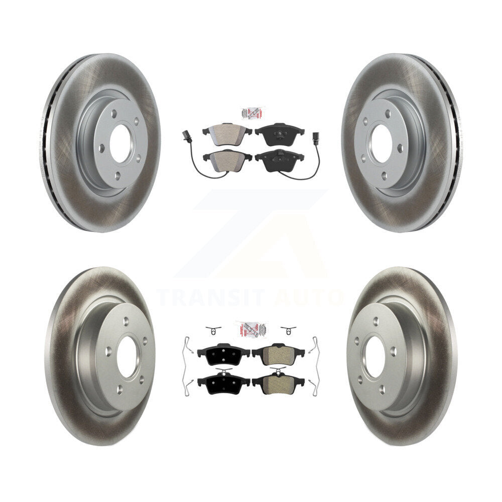 Transit Auto KGA-104874 Disc Brake Kit for 2004 Volvo S40 - Front and Rear
