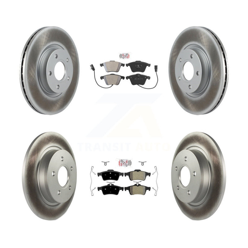 Transit Auto KGA-104874 Disc Brake Kit for 2004 Volvo S40 - Front and Rear