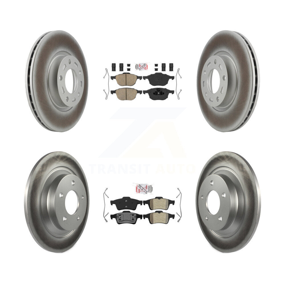 Transit Auto KGA-104875 Disc Brake Kit for 2006 Mazda 5 - Front and Rear