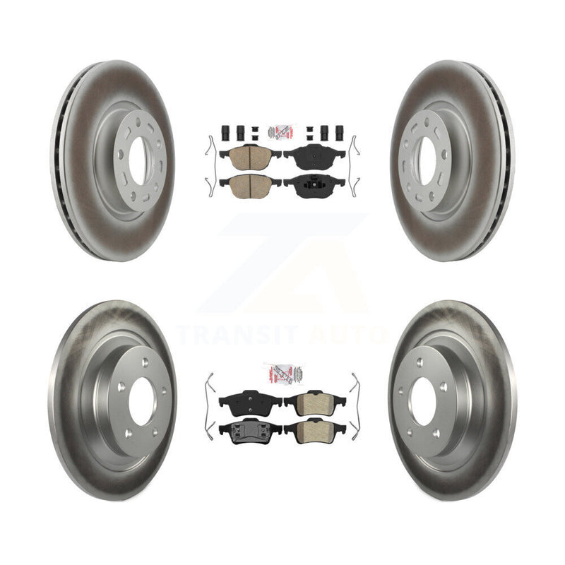 Transit Auto KGA-104875 Disc Brake Kit for 2006 Mazda 5 - Front and Rear