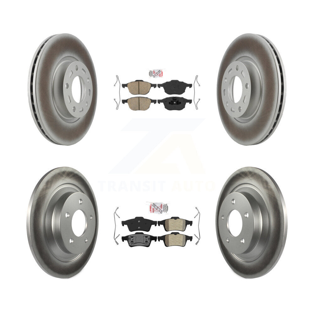 Transit Auto KGA-104876 Disc Brake Kit for 2006 Mazda 5 - Front and Rear