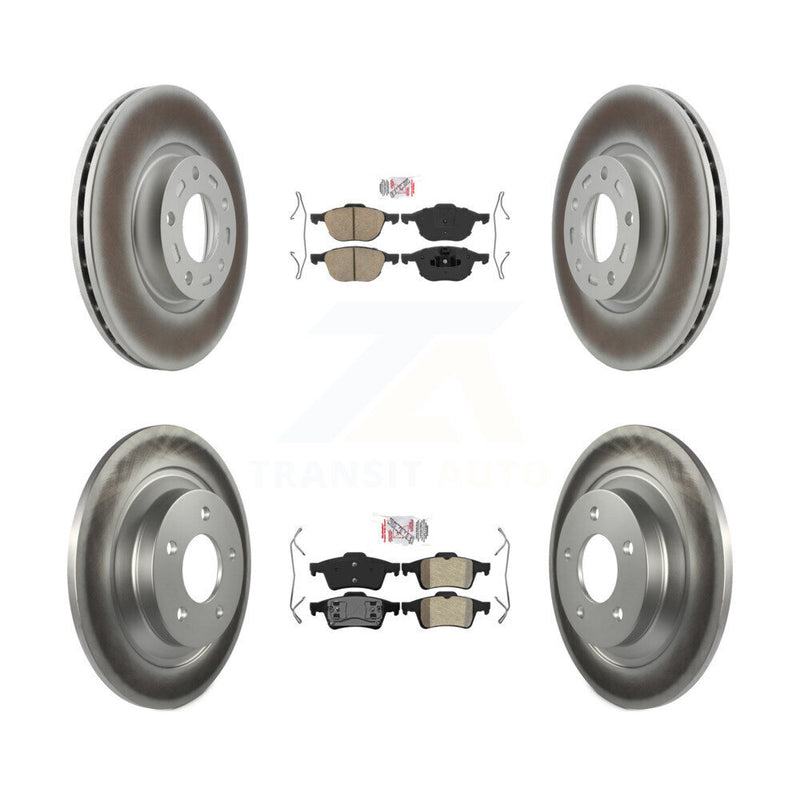 Transit Auto KGA-104876 Disc Brake Kit for 2006 Mazda 5 - Front and Rear