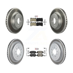 Transit Auto KGA-104880 Disc Brake Kit for 2013-2015 Cadillac ATS - Front and Rear